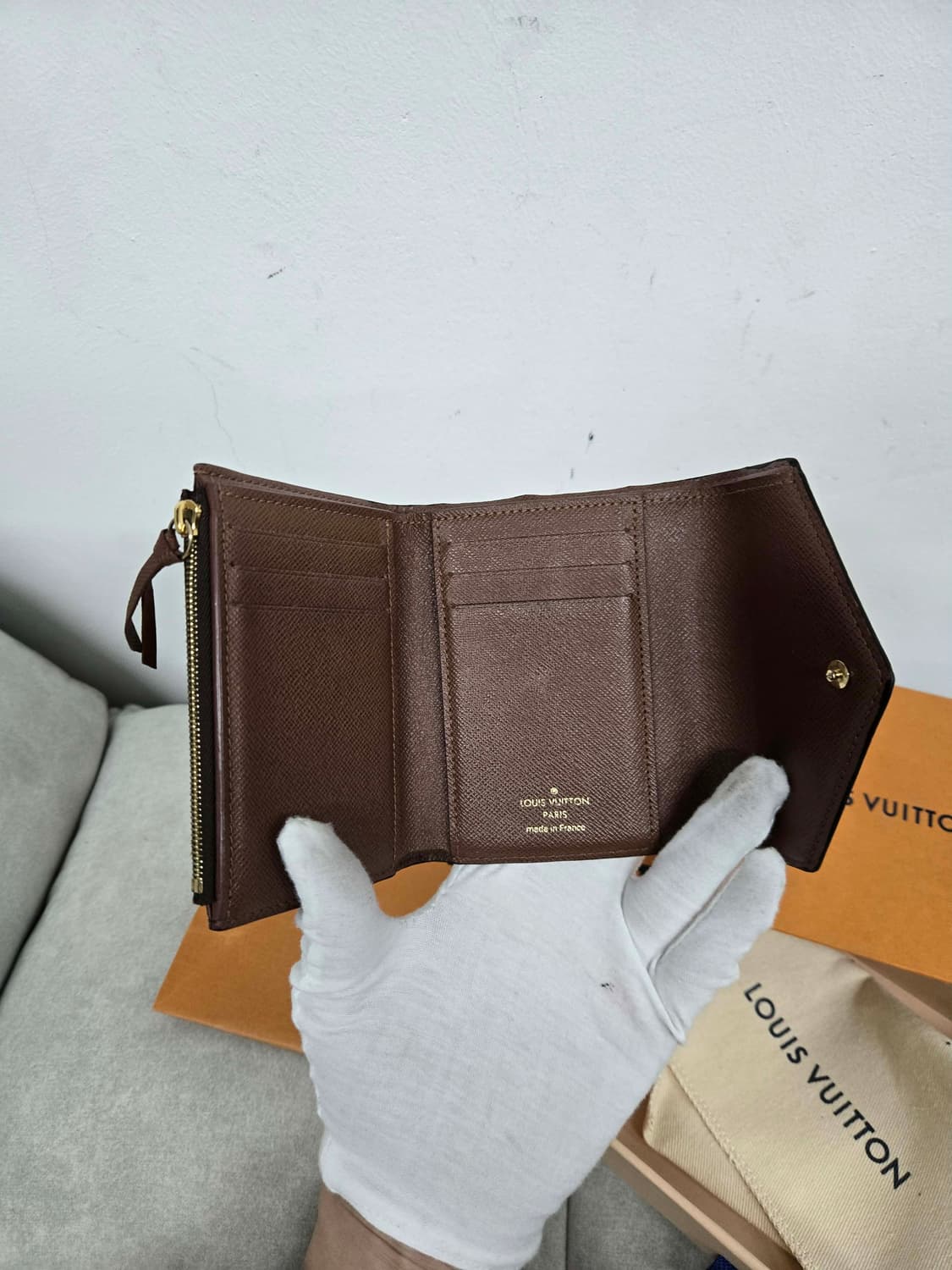 [보증서 정품] 루이비통 빅토린 반지갑 상품이미지2