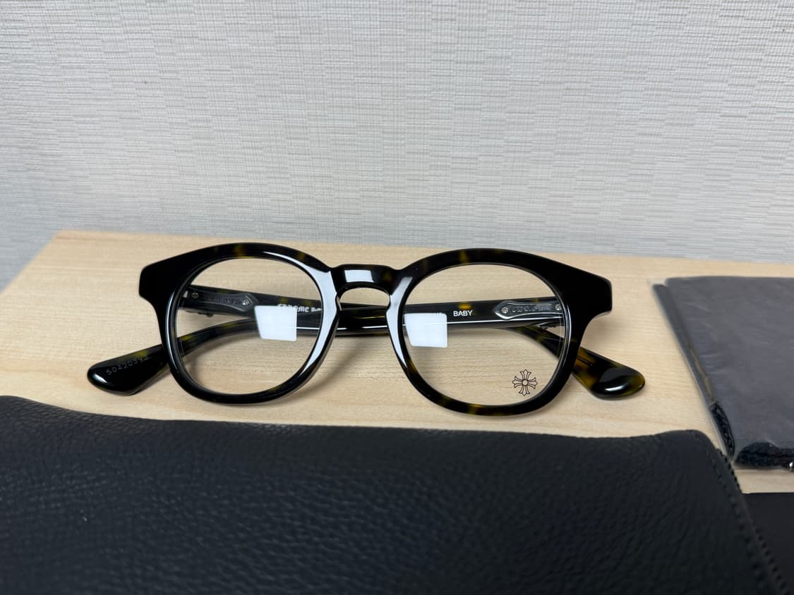 크롬하츠 baby 뿔테 안경 45 사이즈 새상품 nos (레어 단종) 상품이미지1