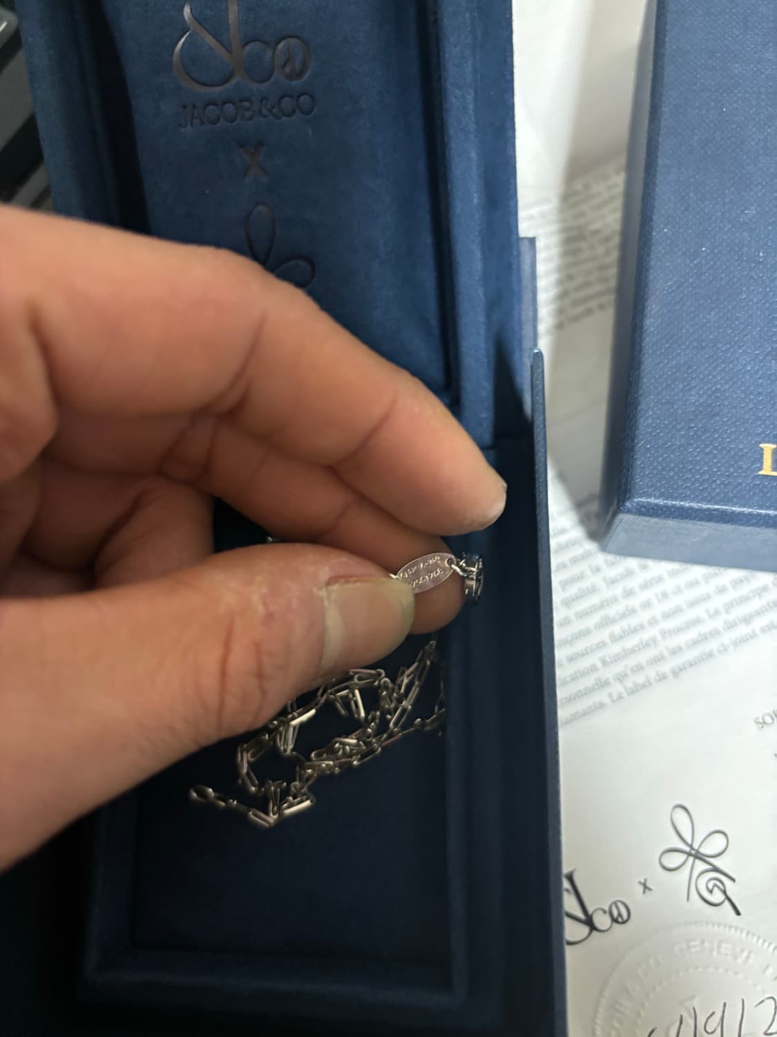 제이콥앤코 피마원 데이지 목걸이 상품이미지3