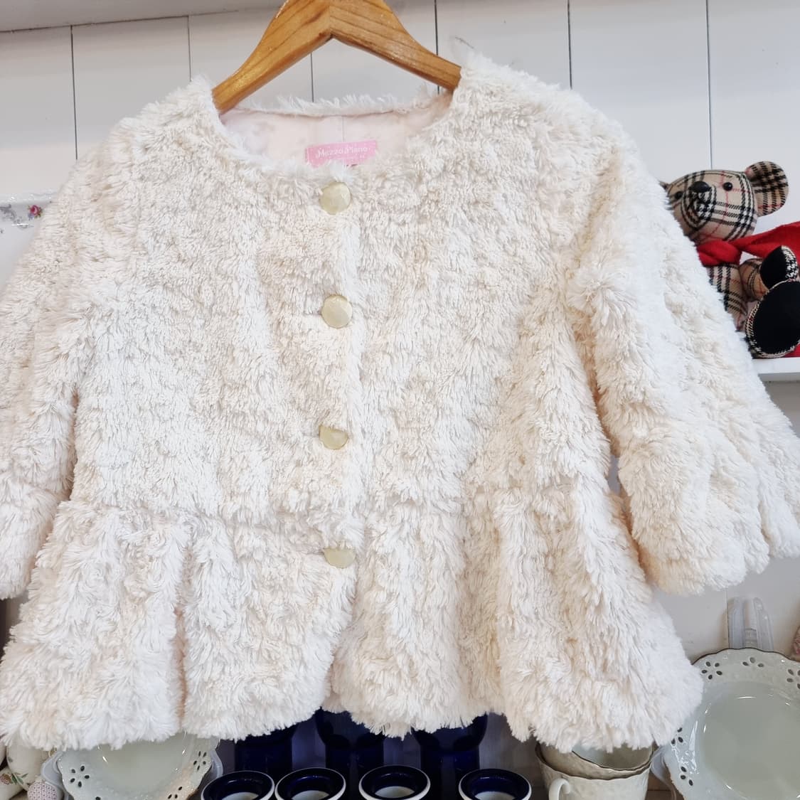 폭신 퍼 코트 상품이미지4