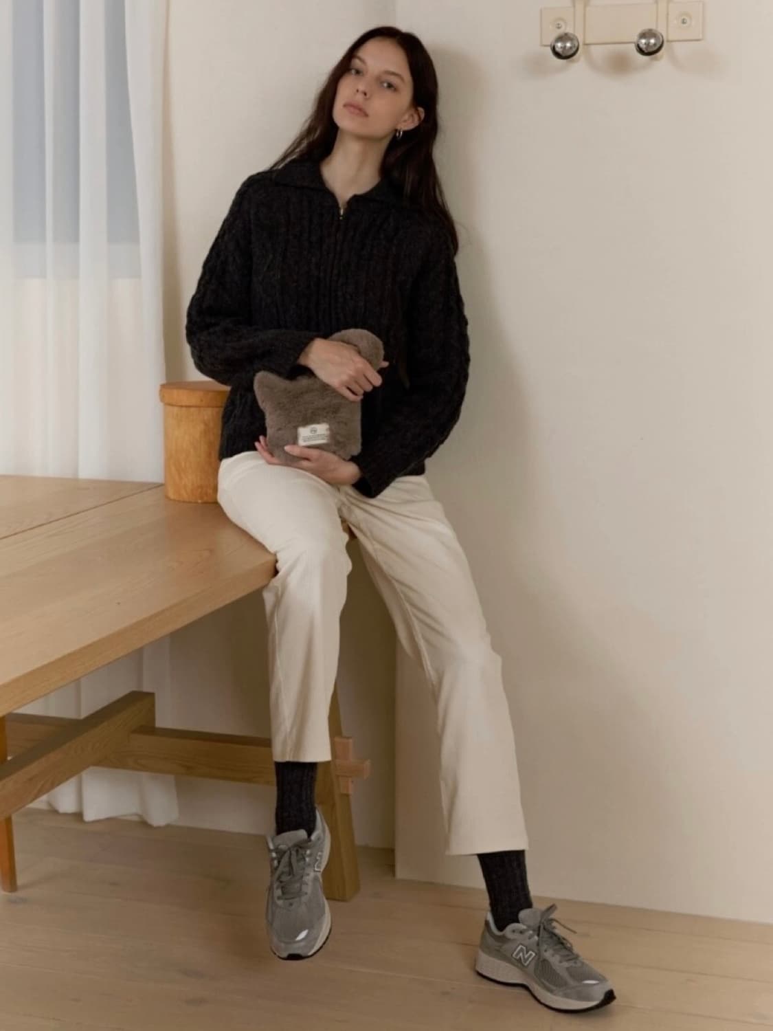 드파운드 폼폼백 코코아 상품이미지6