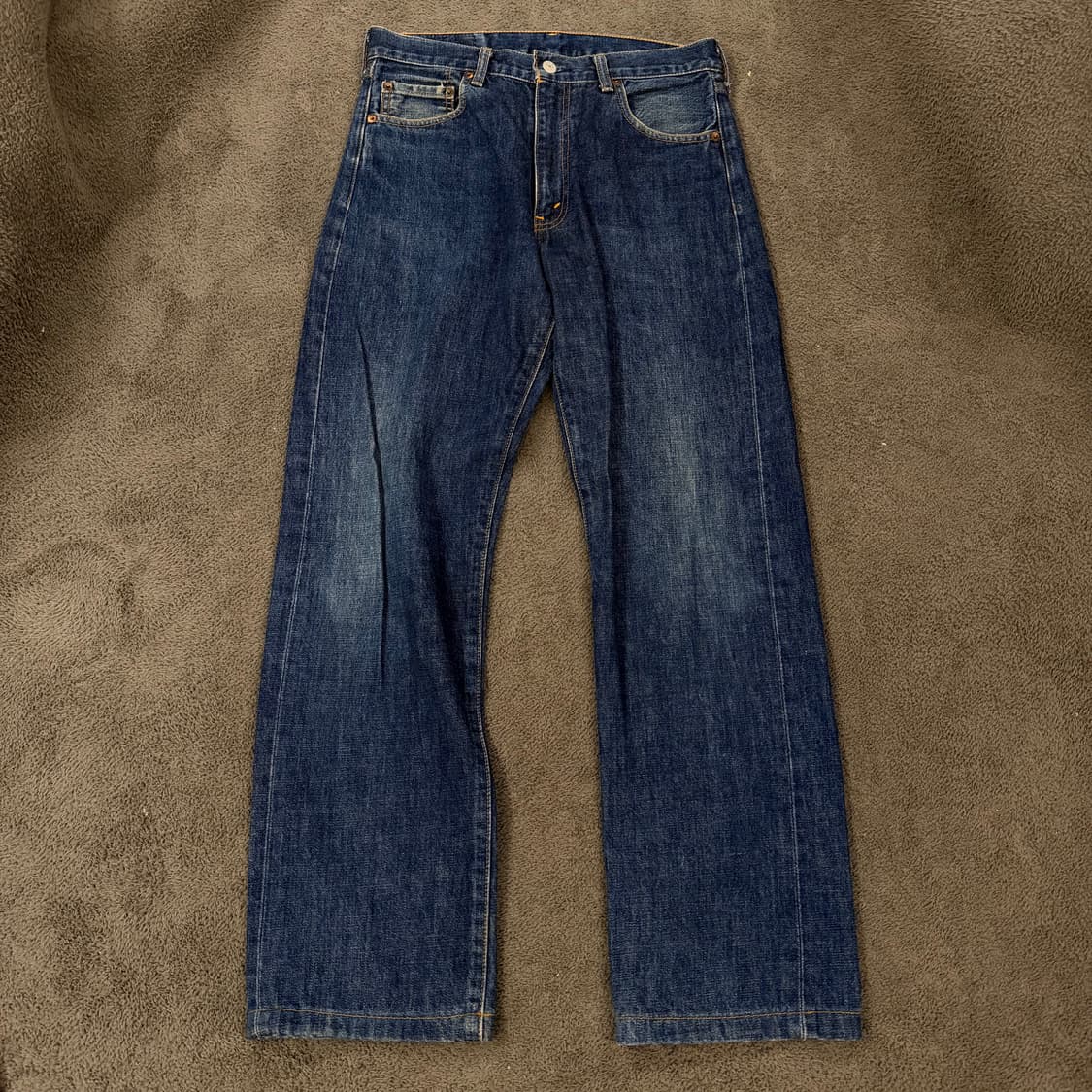[정품/31X34] 리바이스 502XX 빅E 셀비지 일본판 데님 팬츠 상품이미지2