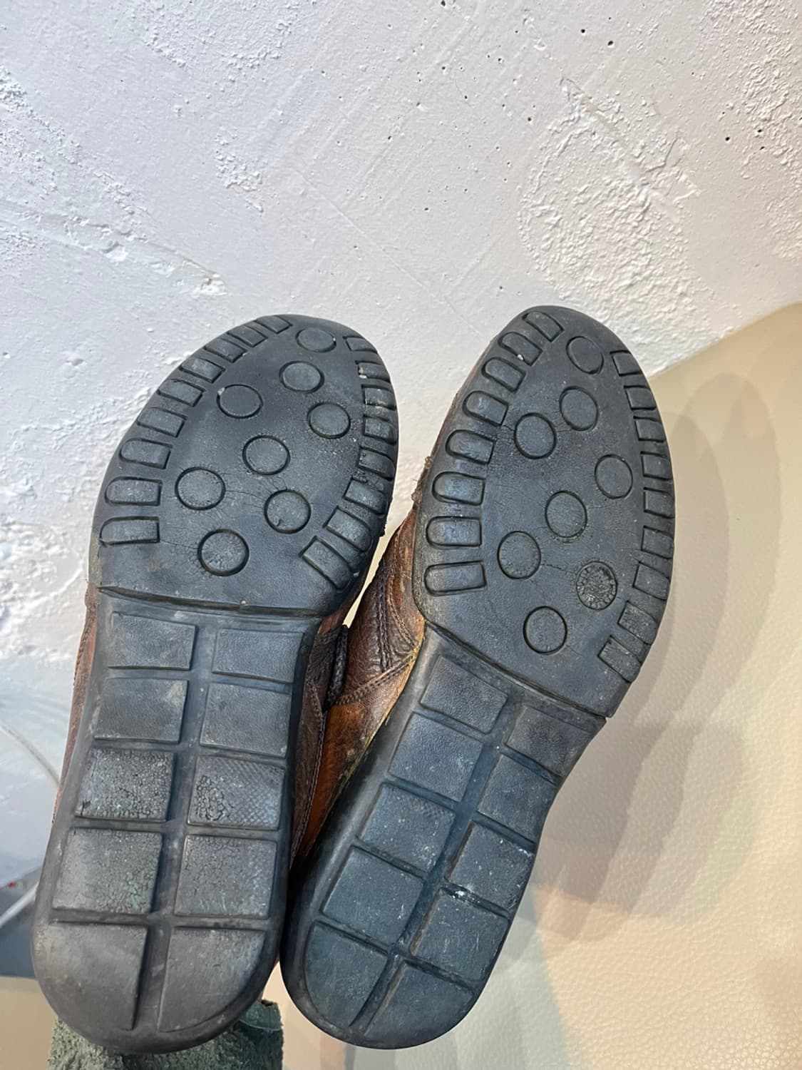 빈티지 버팔로 레더 슈즈 신발 255 상품이미지6