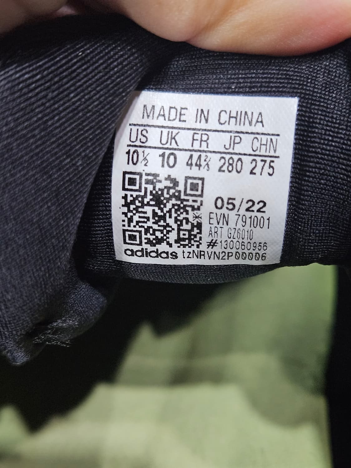 아디다스 코드카오스 블랙 남성 275 골프화  상품이미지10