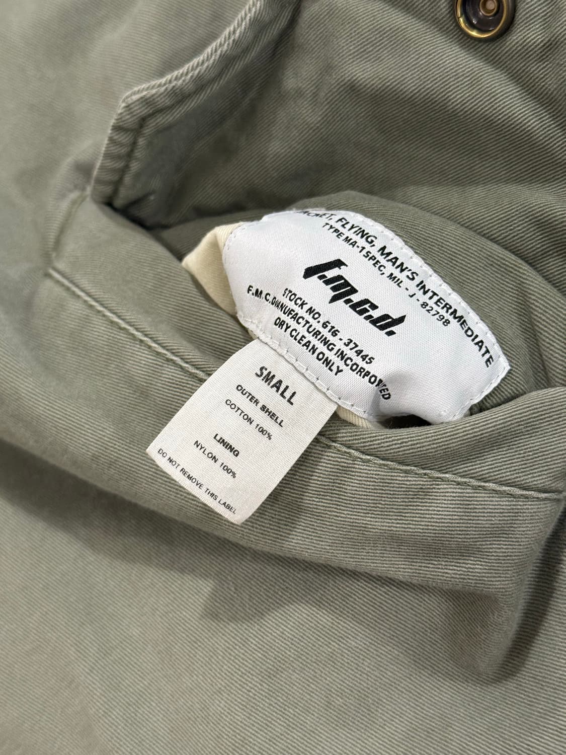 포스텍스가먼츠 코튼 봄버 상품이미지4