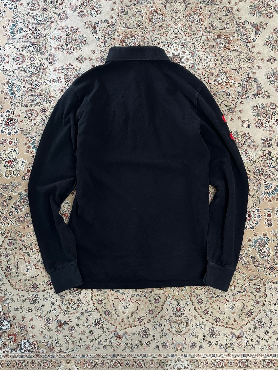 폴로 랄프로렌 블랙 멀티 빅포니 카라티  상품이미지2