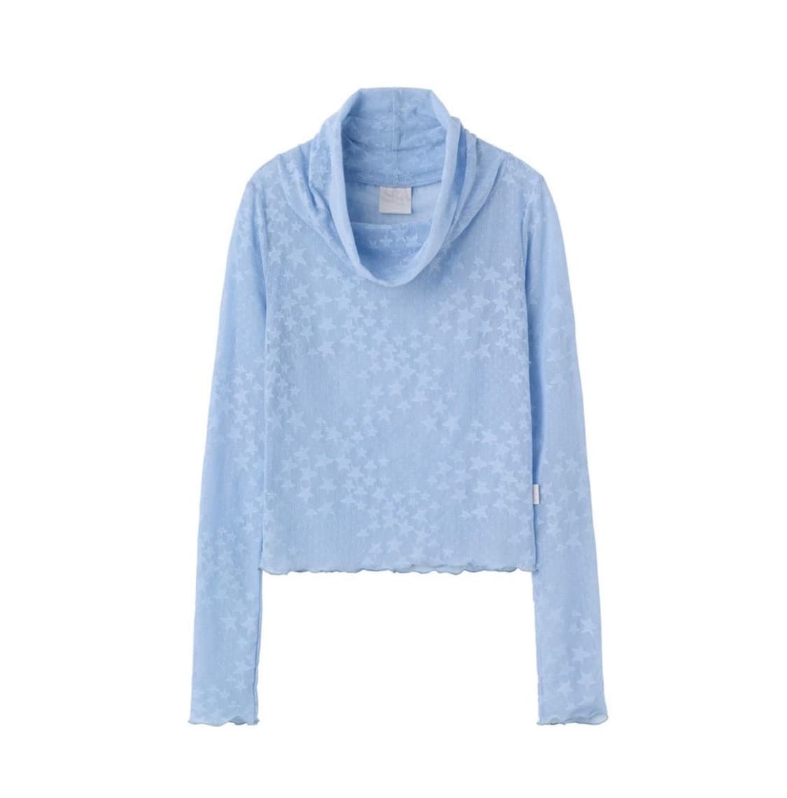 Sculptor top 스컬프터 시스루 탑 베이비블루 상품이미지5