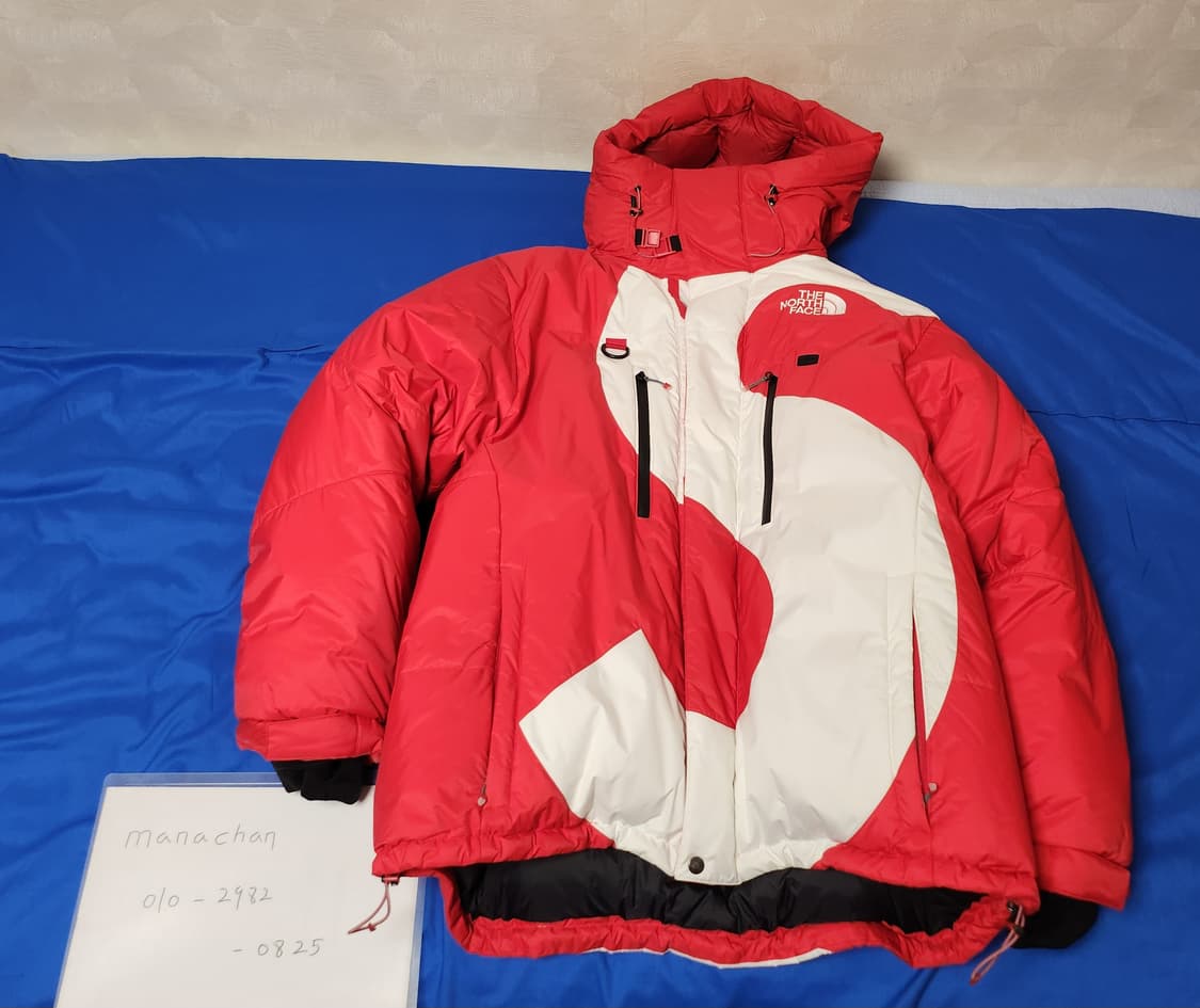 슈프림SUPREME x 노스페이스NORTHFACE/S로고 서밋 패딩/XL 상품이미지1