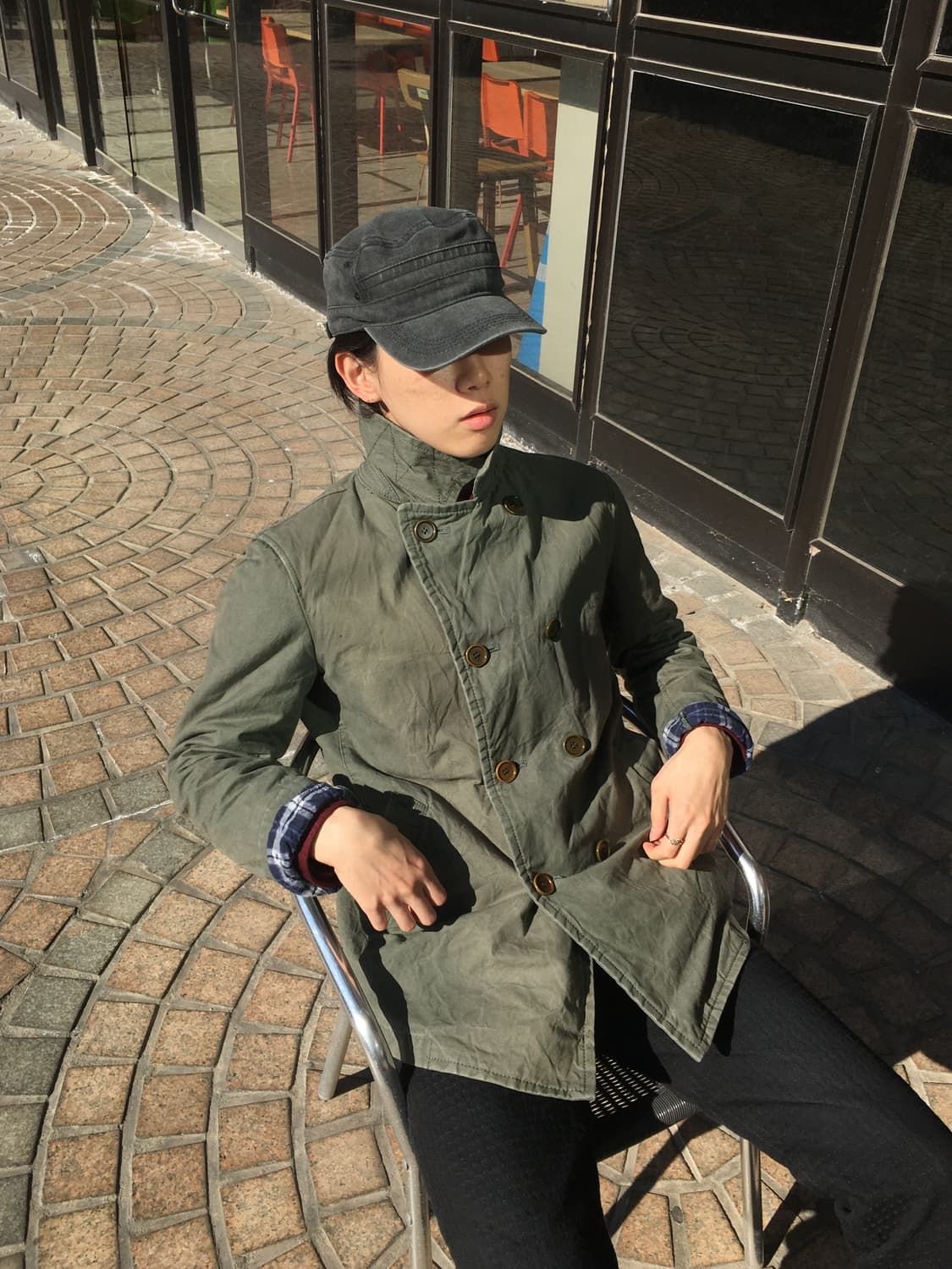 꼼데가르송 옴므 피코트 상품이미지1