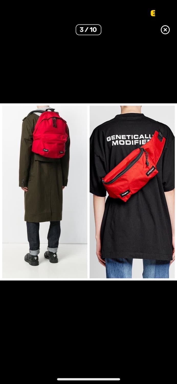 베트멍 x 이스트팩 2way 백팩 레드 상품이미지8