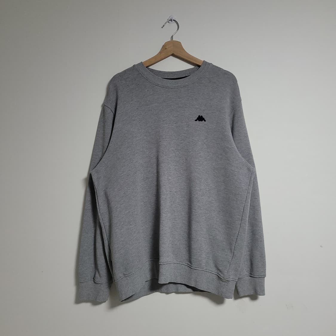 (2XL) Kappa 카파 그레이 맨투맨 티셔츠 상품이미지1