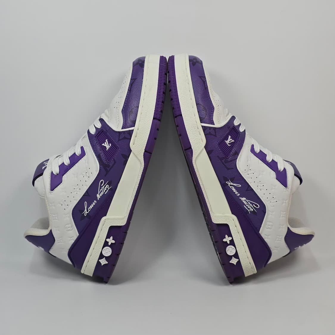 루이비통 LV 퍼플 모노그램 트레이너 스니커즈 ( 240 ) 상품이미지4