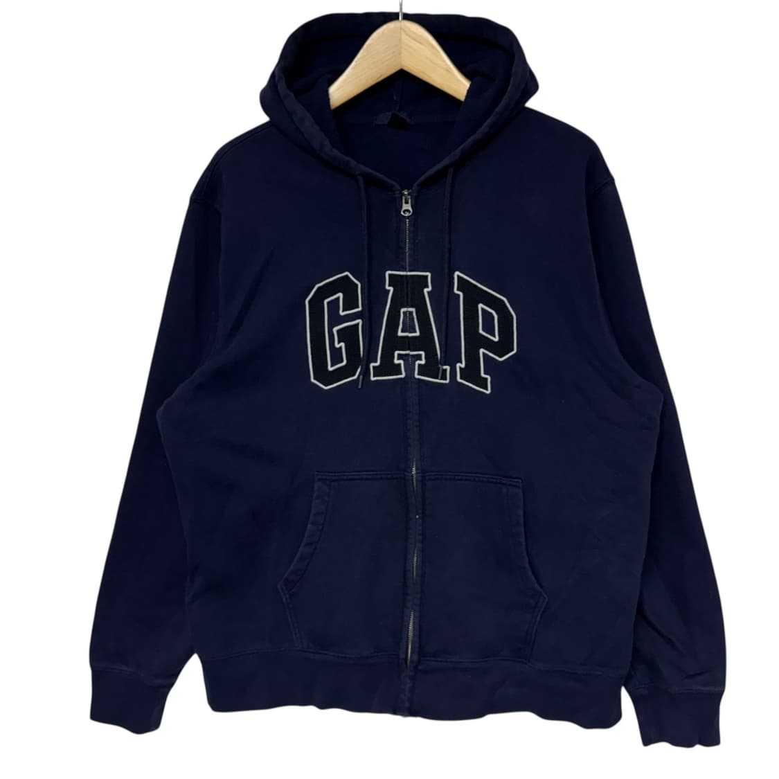 갭 로고 후드집업 상품이미지1