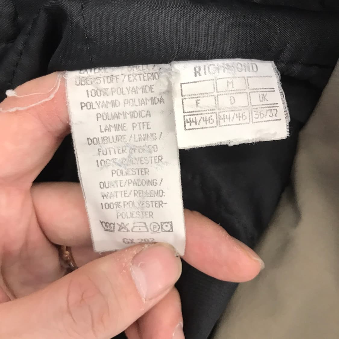 에이글 AIGLE 프랑스판 고어텍스 자켓 [M사이즈] 상품이미지6