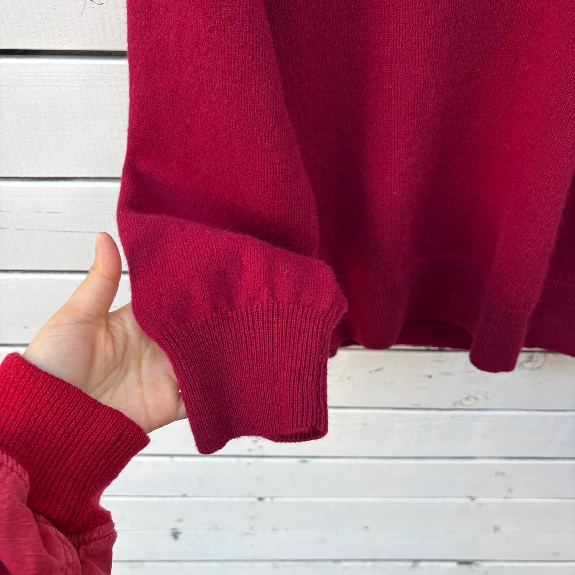 Comme des Garcons 꼼데가르송 울 브이넥 니트 상품이미지5