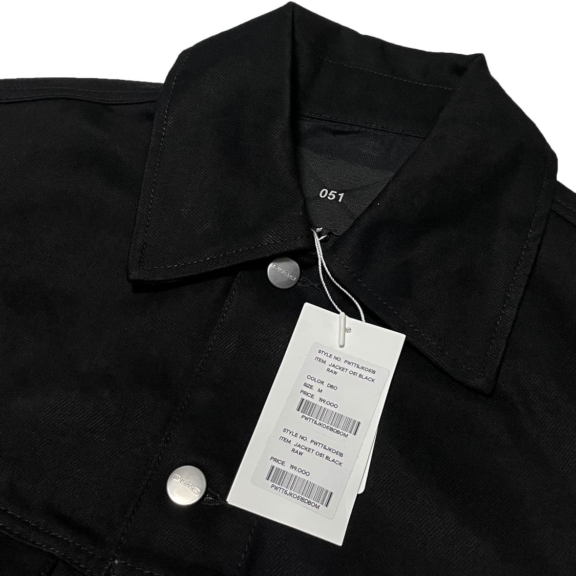 PLAC 플랙 051 블랙 트러커 자켓 상품이미지5