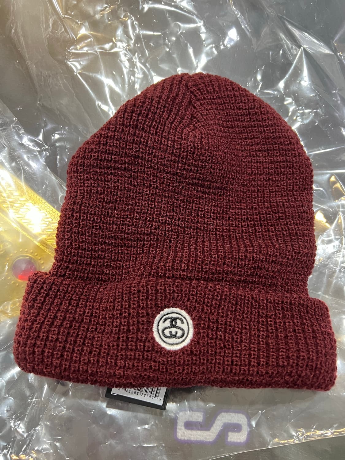 스투시 빈티지 로고 비니 상품이미지1