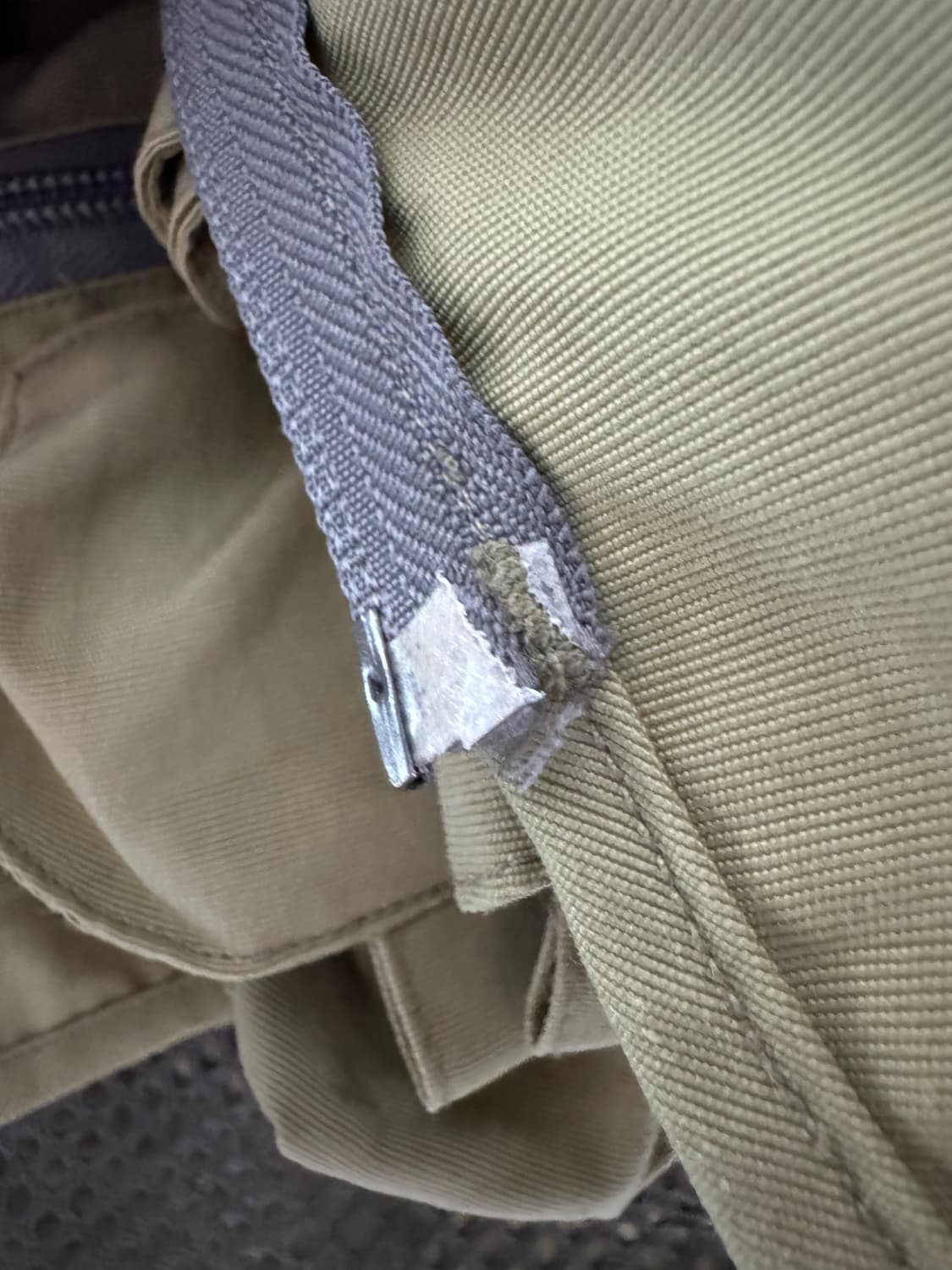 빈티지 카키 멀티포켓 피싱 베스트 fishing vest L 상품이미지7
