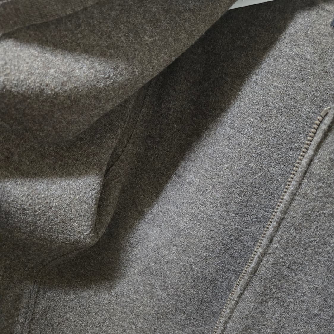 유니클로C 니트풀집재킷 브라운 상품이미지7