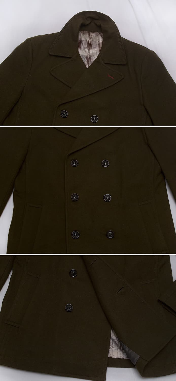 시리즈 (series) 모던 클래식 멜튼울 더블 피코트 자켓 (100+) 상품이미지4