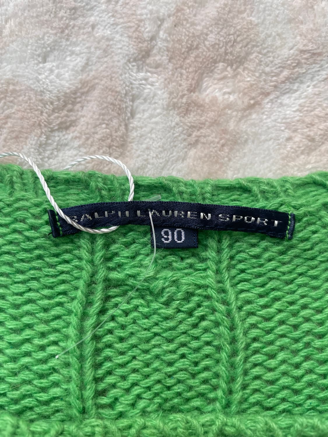 Polo Ralph Lauren Sport 그린 케이블 니트 상품이미지4