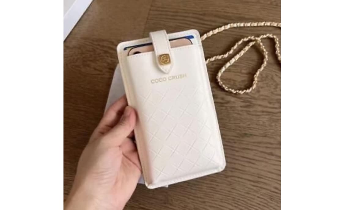 샤넬 코코크러쉬 핸드폰케이스백(블랙&아이보리) 상품이미지2