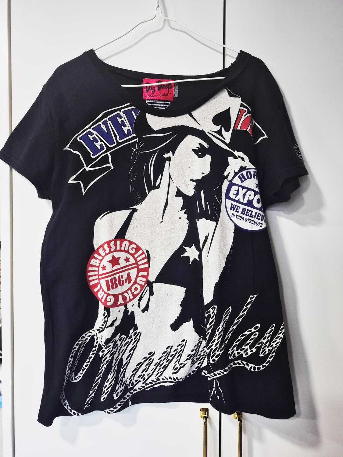 펑크 락시크 y2k 일본 빈티지 반팔 갸루 상품이미지1