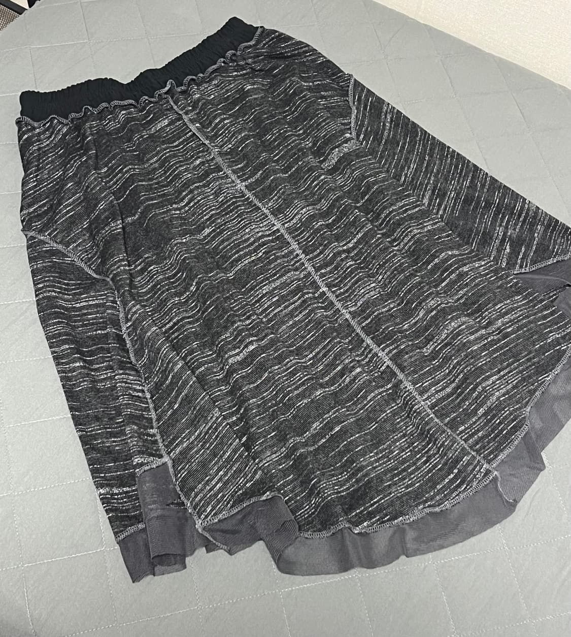 탠스댄스 파히섬 코지 플레어 스커트 상품이미지3