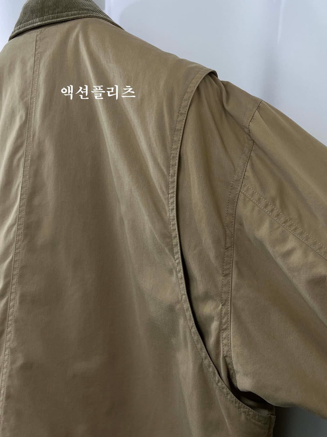 90's 챕스 랄프로렌 코듀로이 탄베이지 헌팅 필드 자켓 상품이미지9