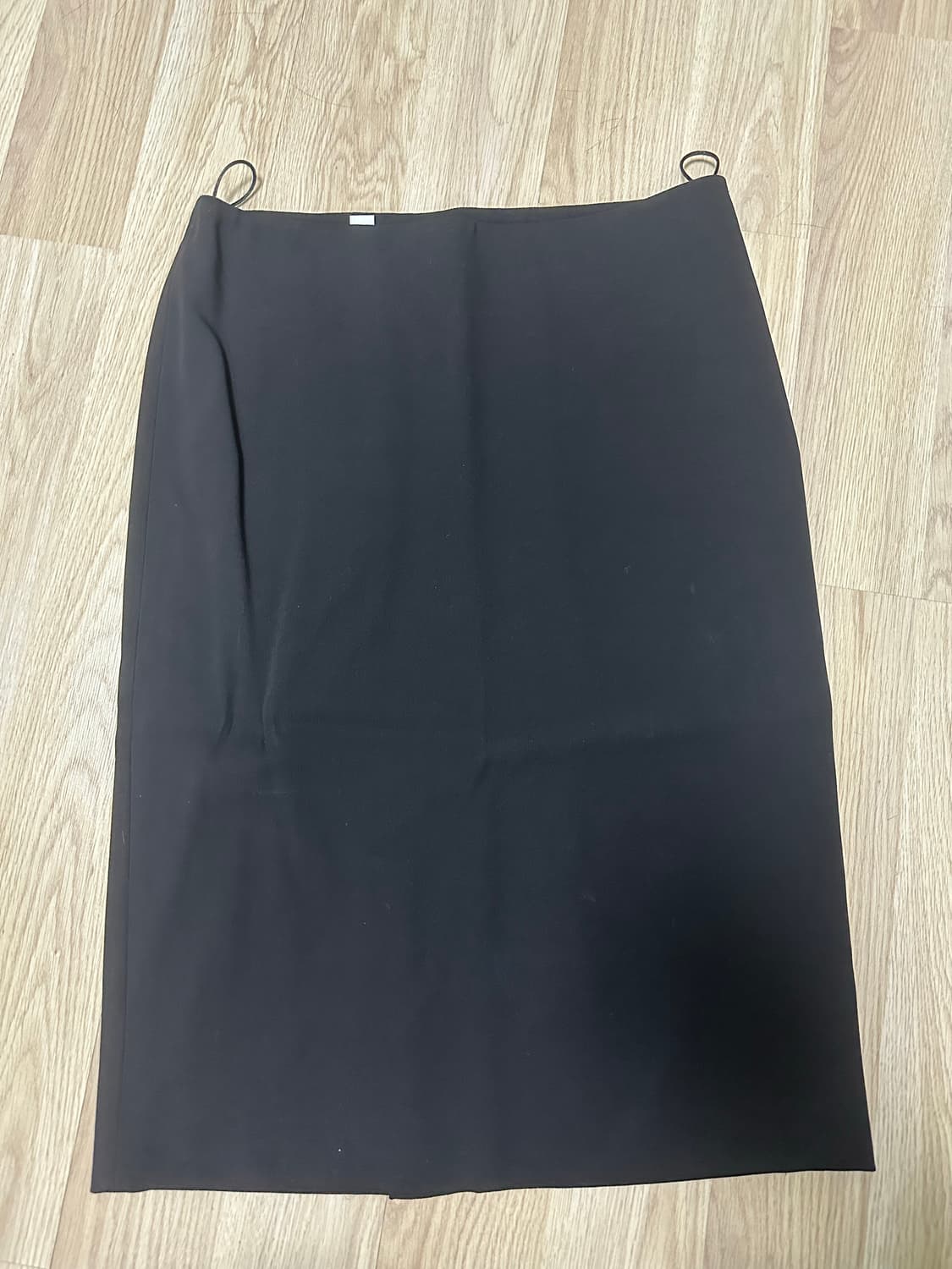 장 폴 고티에 큐빅 버튼 미디 블랙스커트 상품이미지1