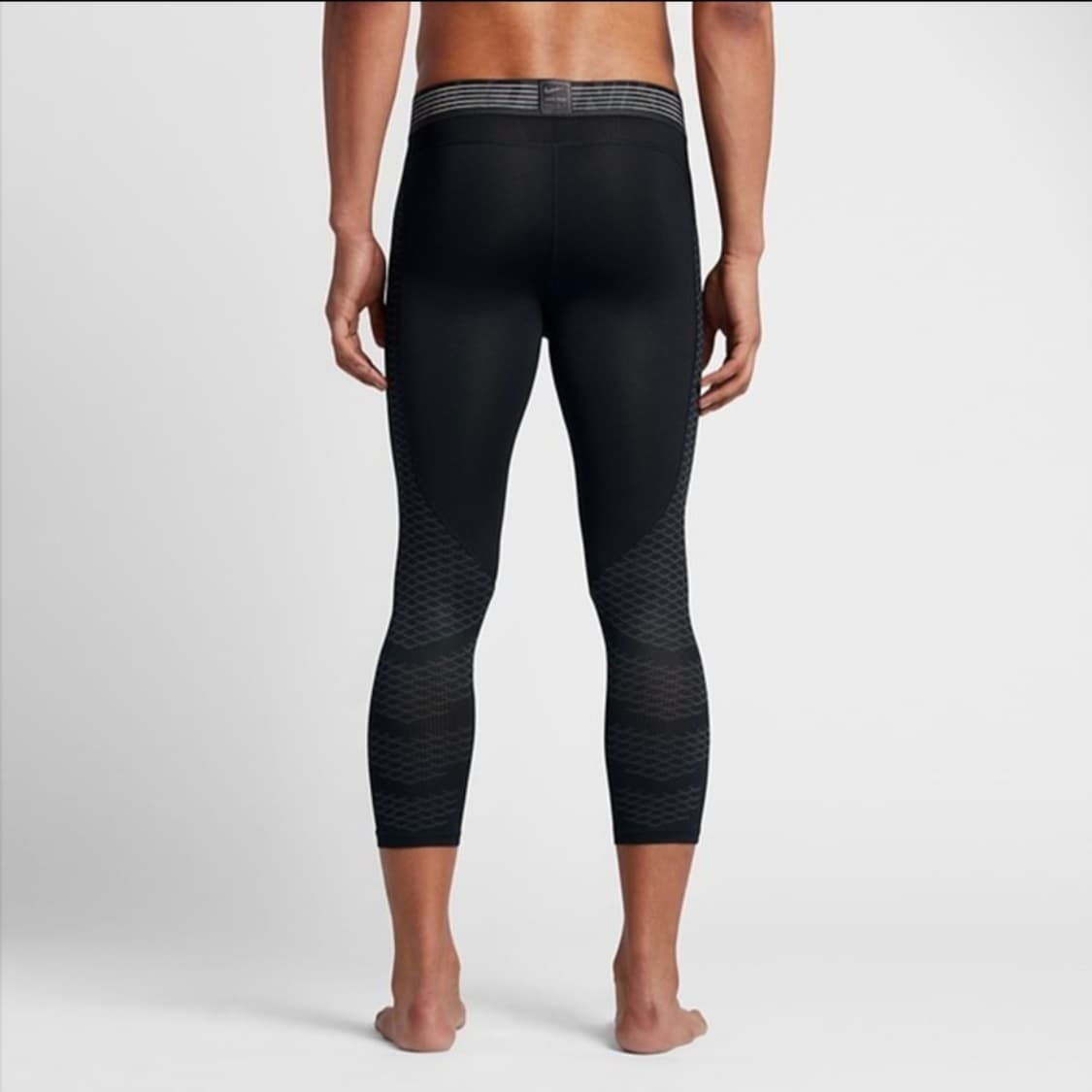 [해외M] 나이키 프로 하이퍼쿨 컴프레션 3/4타이즈 블랙 상품이미지5