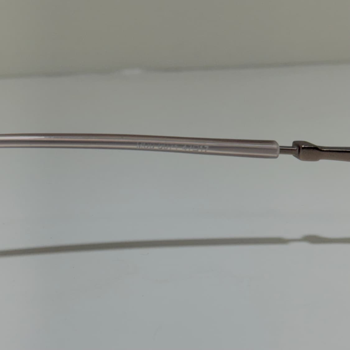 [2000s 데드스탁] 긱시크 오벌형 빈티지 안경 브라운 다소니 상품이미지5