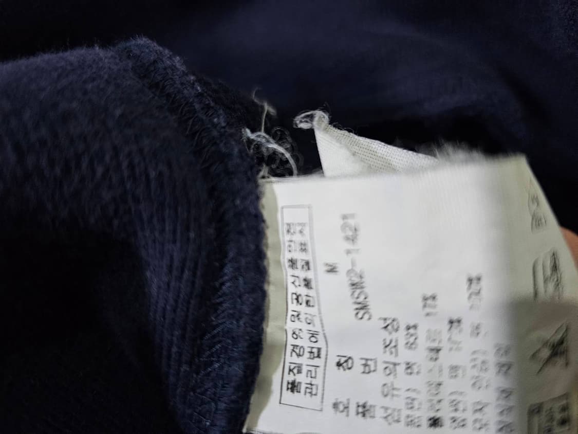 폴로 POLO 빅포니 네이비 후드집업 95/M 상품이미지6