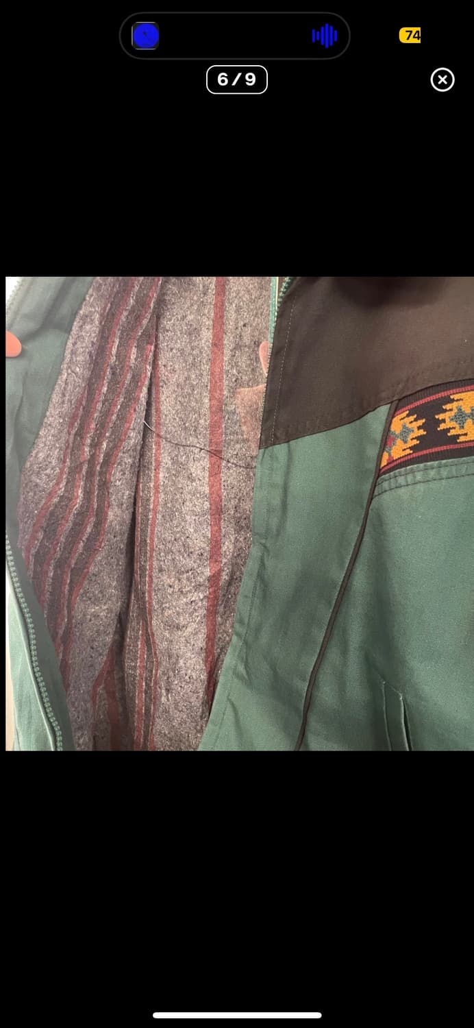 90s 캐니언 가이드 아즈텍 자켓 상품이미지6