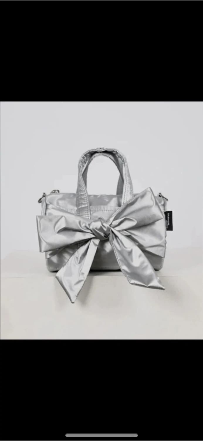 생긴스튜디오 리본백(체인포함) 상품이미지1