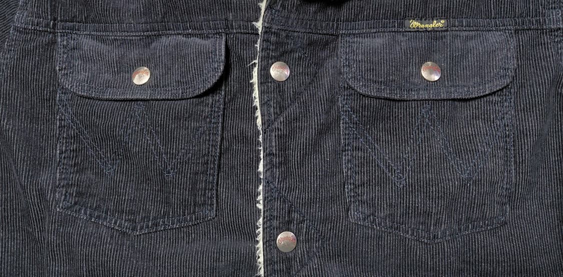 랭글러 Wrange Coat 코듀로이 쉐르파 자켓 (L) 상품이미지2