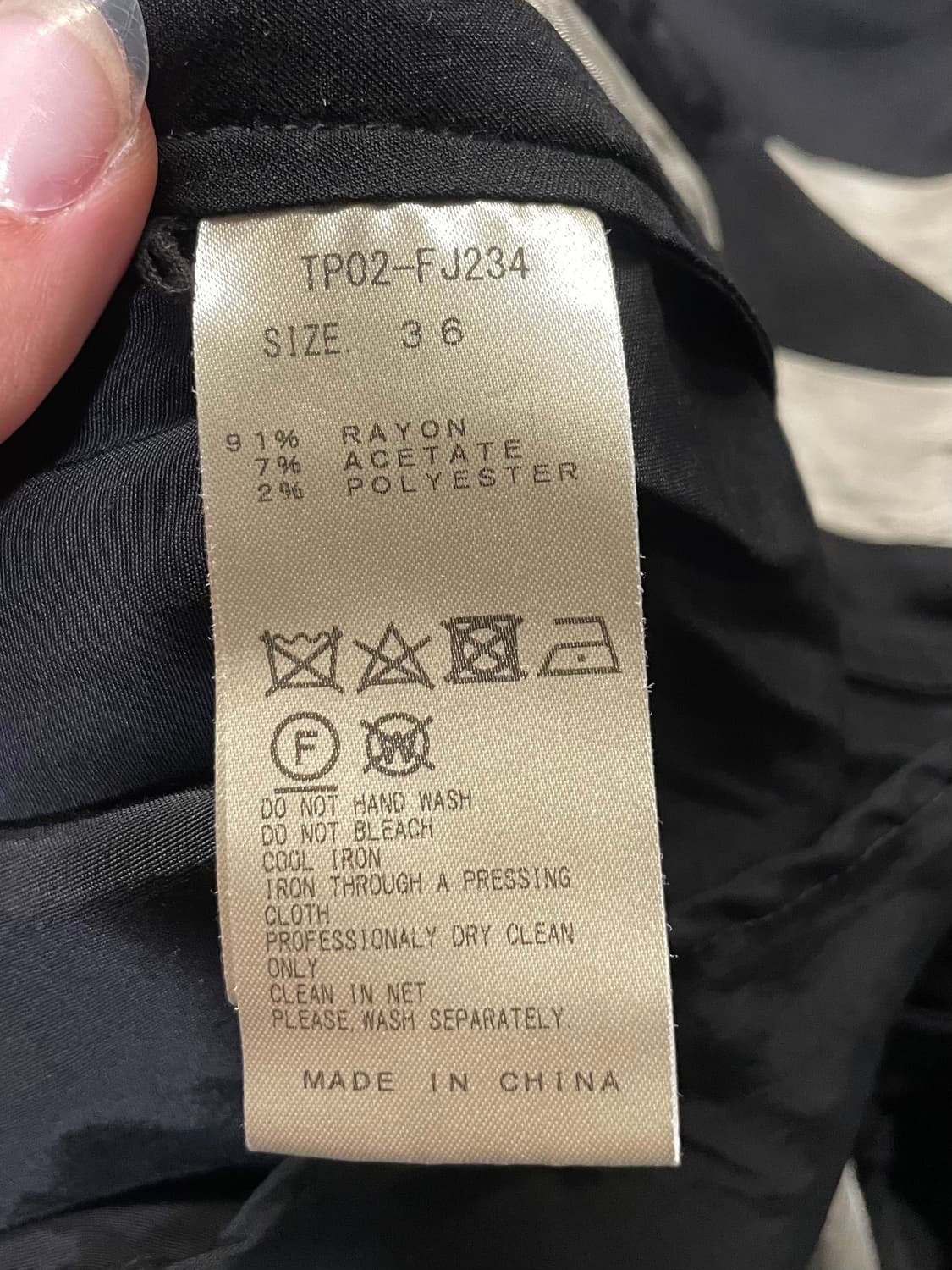TOGA PULLA rough cutting line shirt 상품이미지9