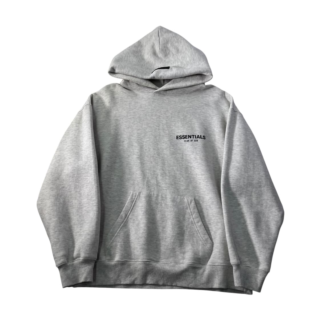 105 피오갓 에센셜 백로고 후드티 상품이미지2