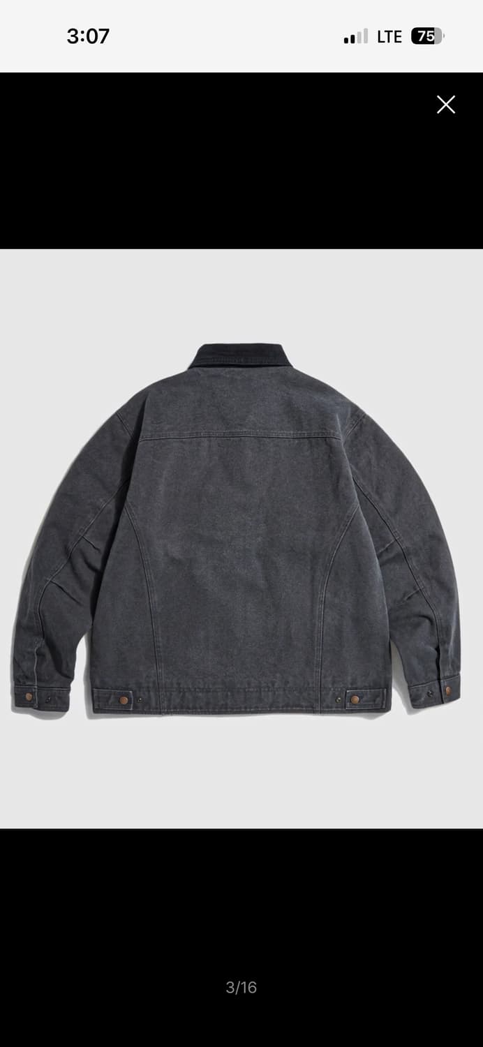 에스피오나지 washed canvas blouson jacket 상품이미지3