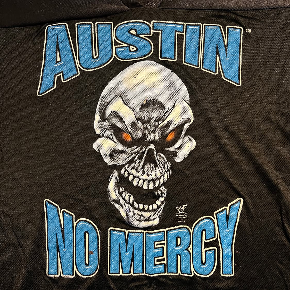 빈티지 90s WWF AUSTIN NO MERCY 풋볼 저지 상품이미지3