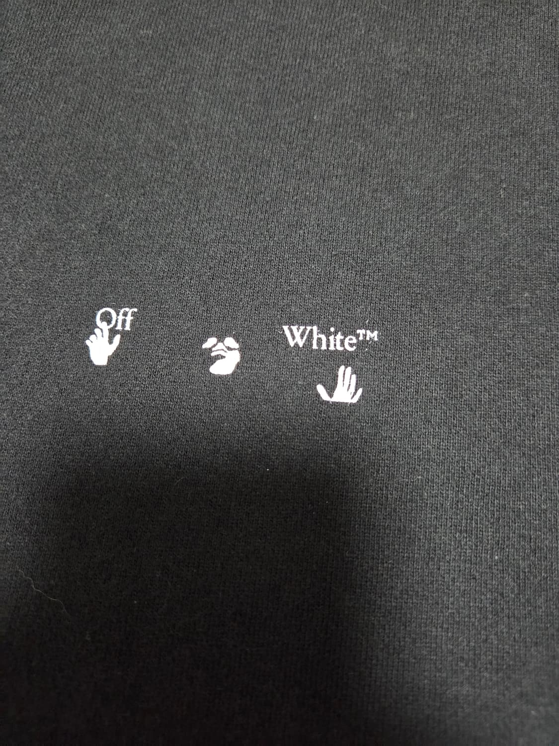 오프화이트 애로우 프린트 후드티 상품이미지4