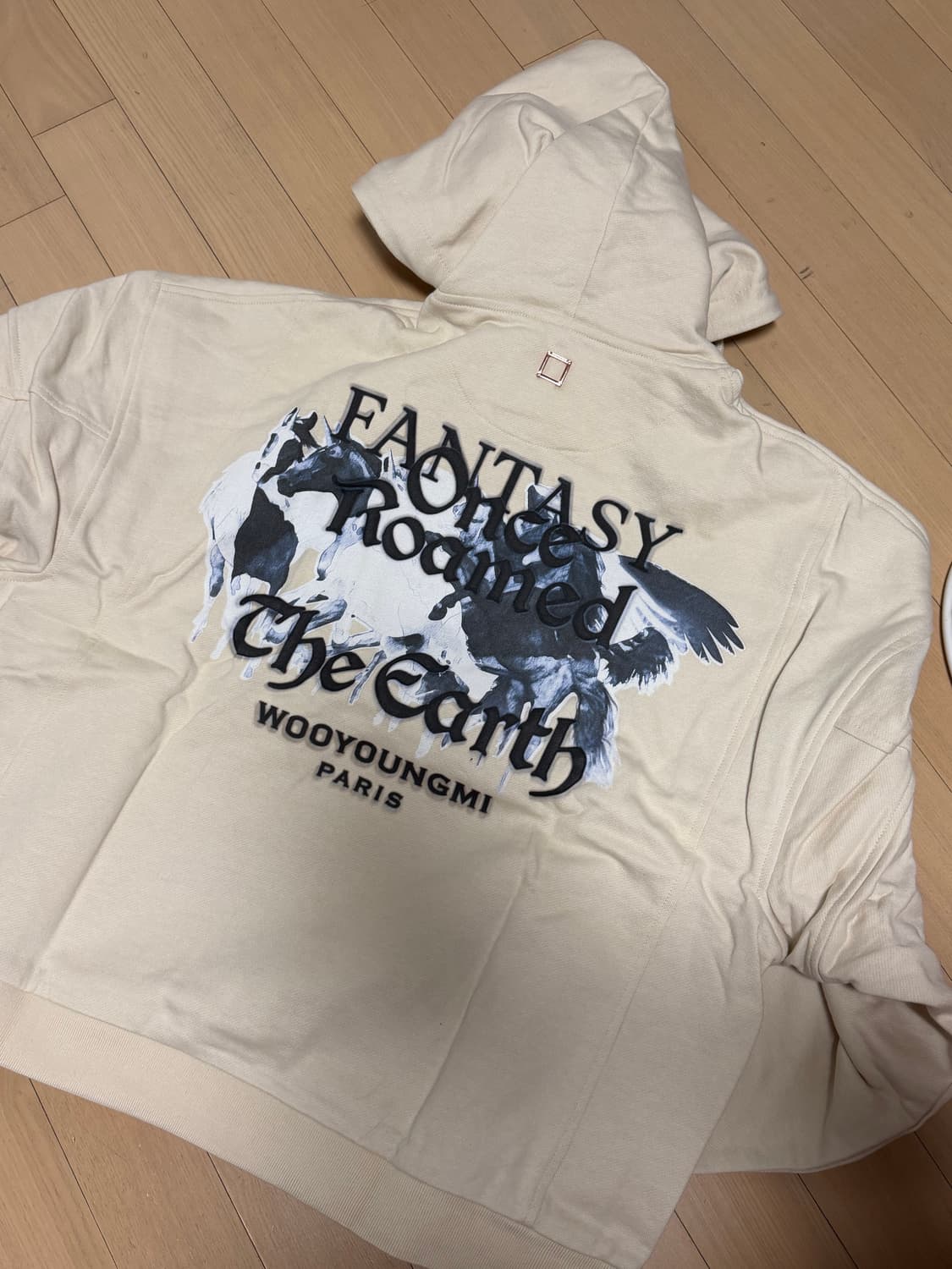 우영미 후드 완전새상품 사이즈 44(90) 상품이미지2