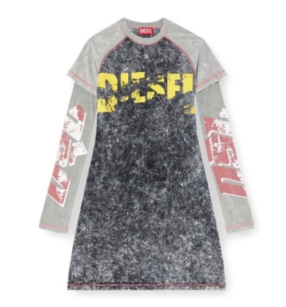 전종서, 아이브 리즈 착용 디젤 레이어드 미니 원피스 판매 상품이미지1