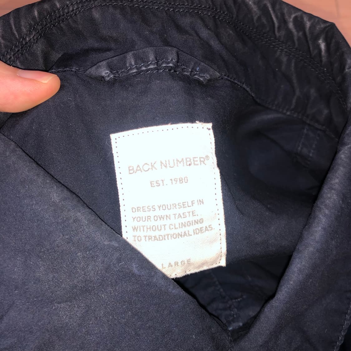 백 넘버 셔츠 상품이미지4