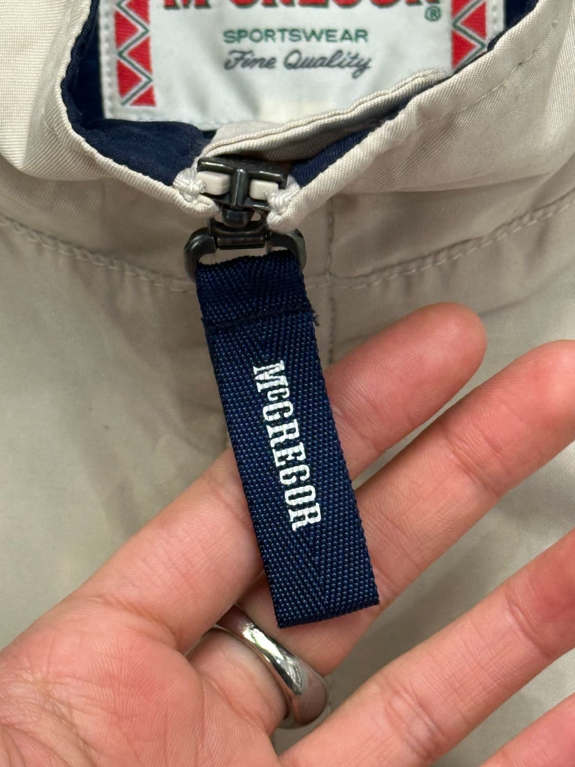 2XL)McGREGOR 빈티지 바람막이 상품이미지4