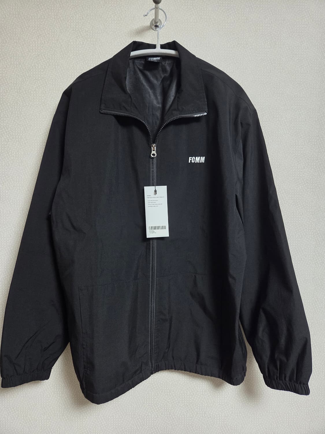 FCMM 바람막이 자켓 블랙 상품이미지1