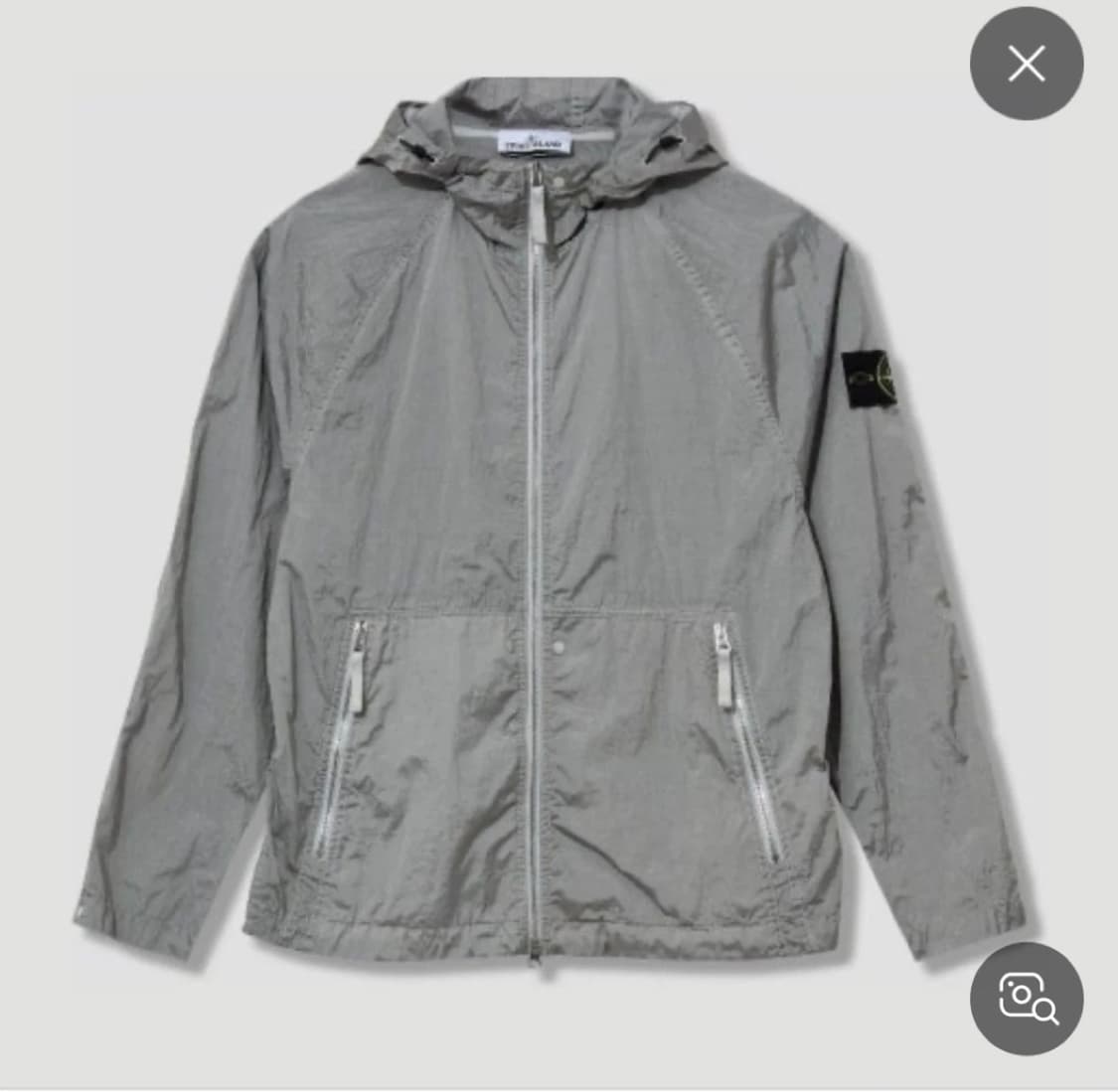 25ss 스톤아일랜드 나일론 메탈 바람막이 XXL 상품이미지1