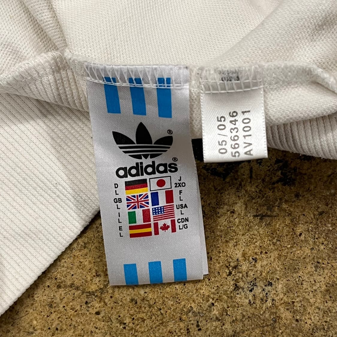 아디다스 페루 흰빨 져지 트랙탑 상품이미지6
