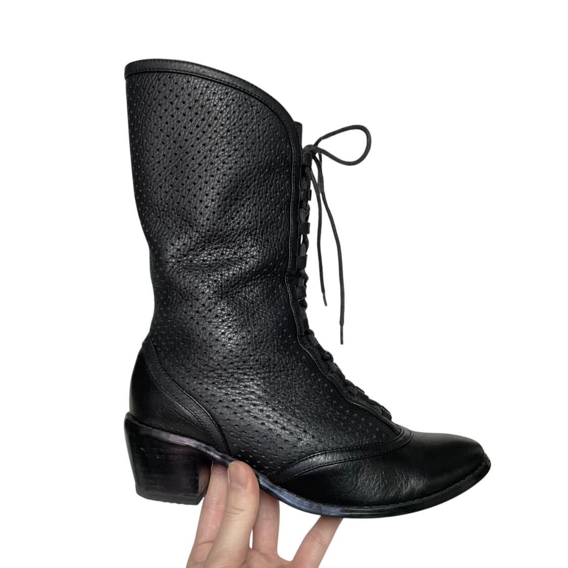 히로코 비스 레이스업 부츠 상품이미지7