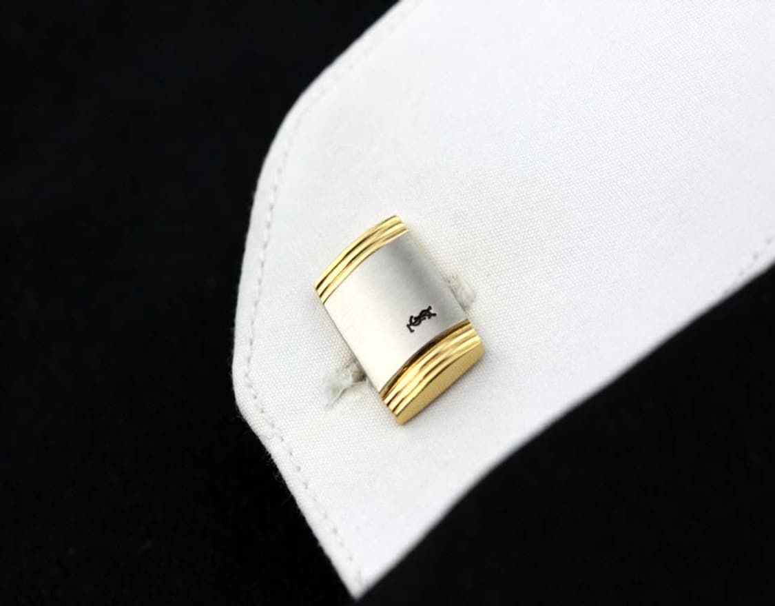 입생로랑 B+등급 남자 명품 커프스 빈티지 상품이미지6